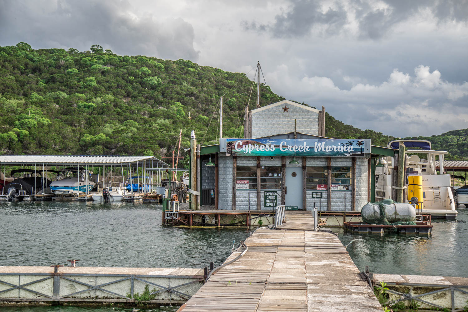 Cypress Creek Marina Lake Travis Texas