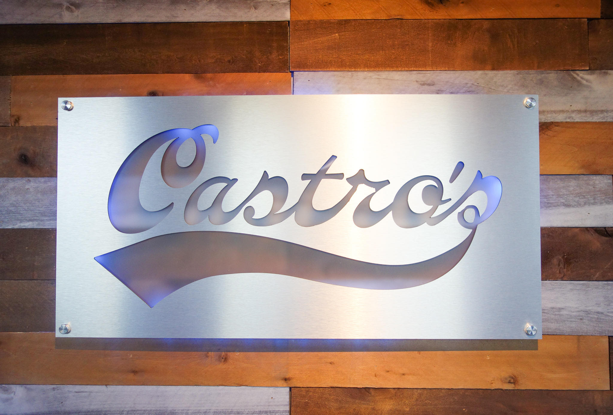 Castro's Bar and Grill Sign