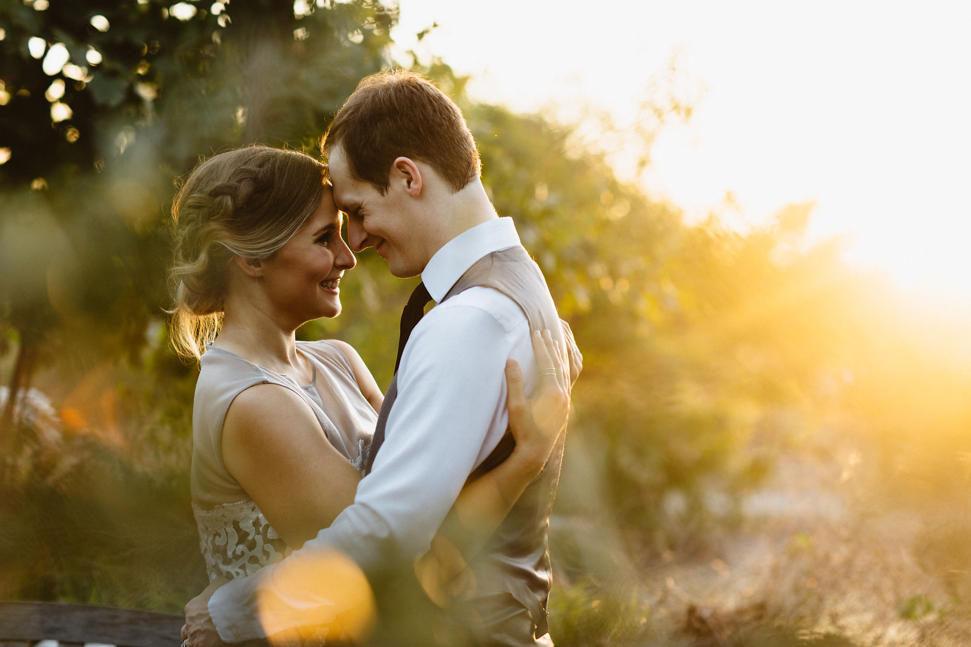 Couple getting married