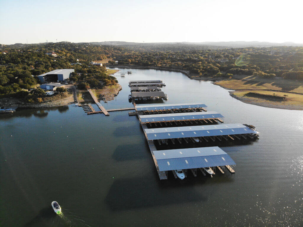 Hurst Harbor Marina on Lake Travis, TX