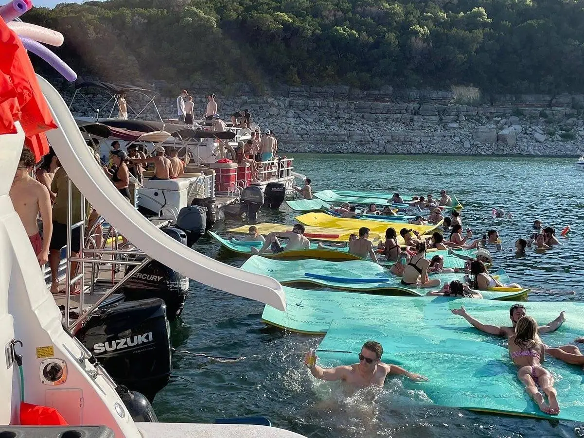 People enjoying time on Lake Travis