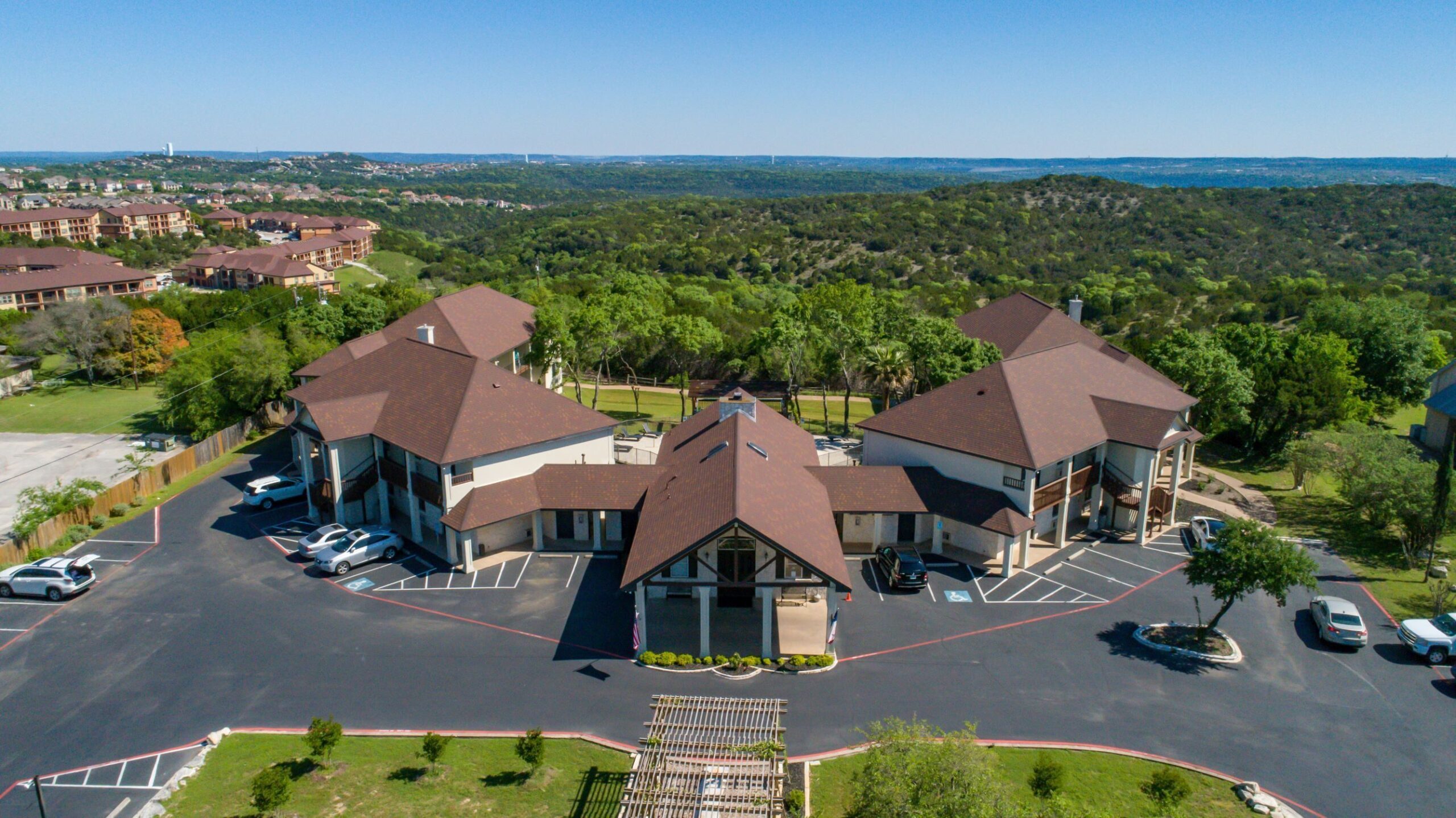 Overview of Mountain Star Lodge in Texas