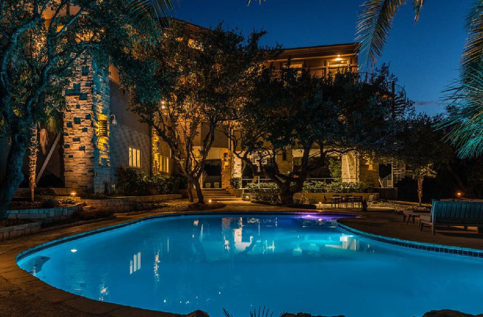 Pool at a Lake Travis Vacation Home