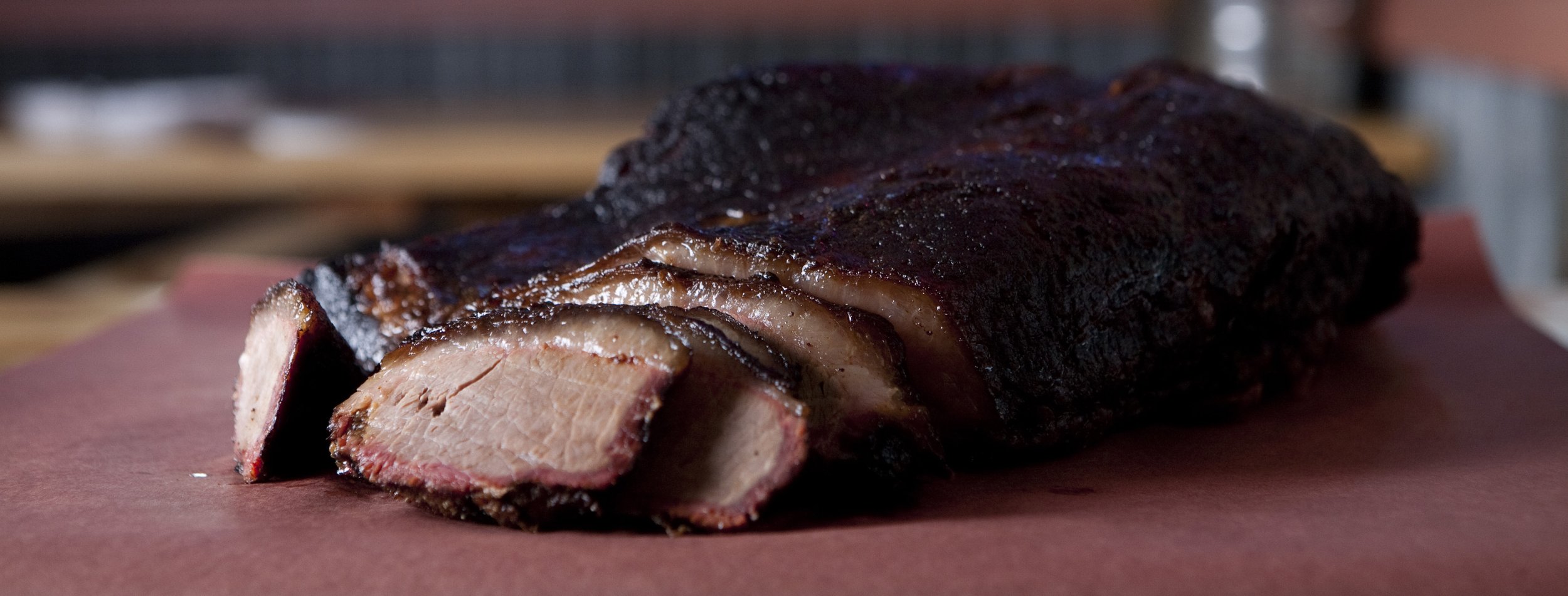 BBQ Brisket slices