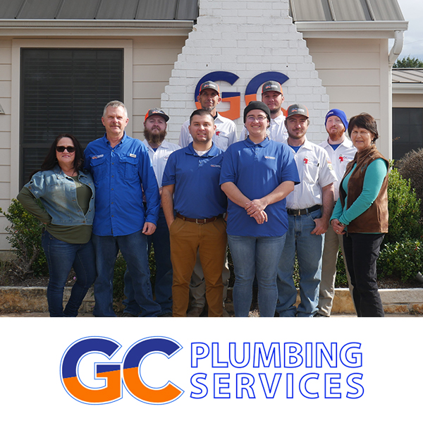 The Team standing outside their business at GC Plumbing Services