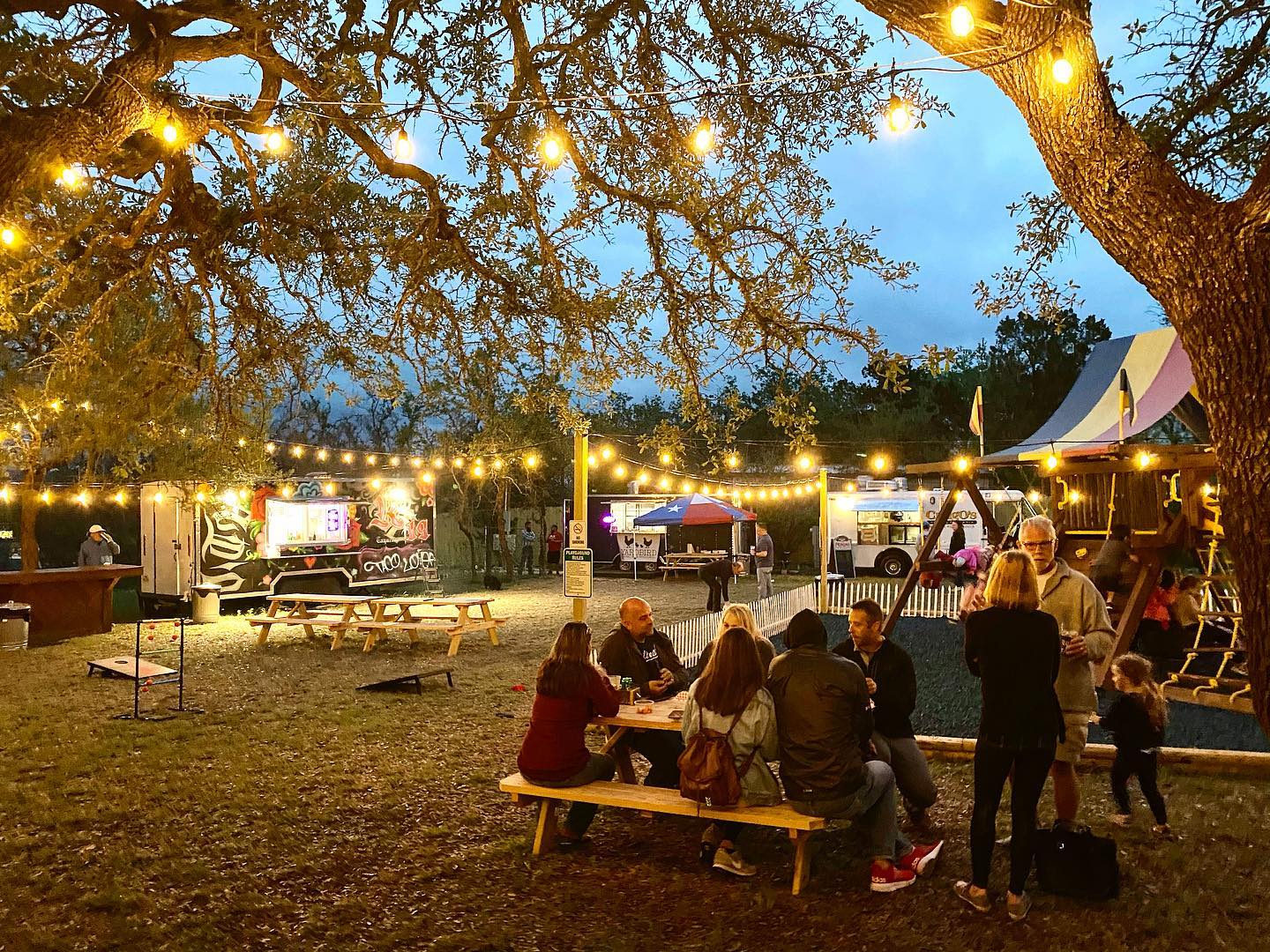 The Waypoint Food Truck Park Lake Travis